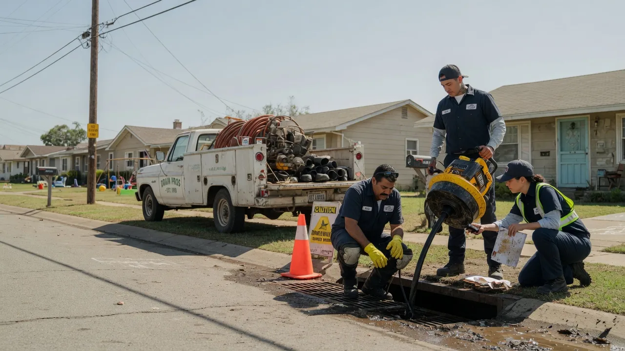 Drain Cleaning in Tom Bean, TX near me